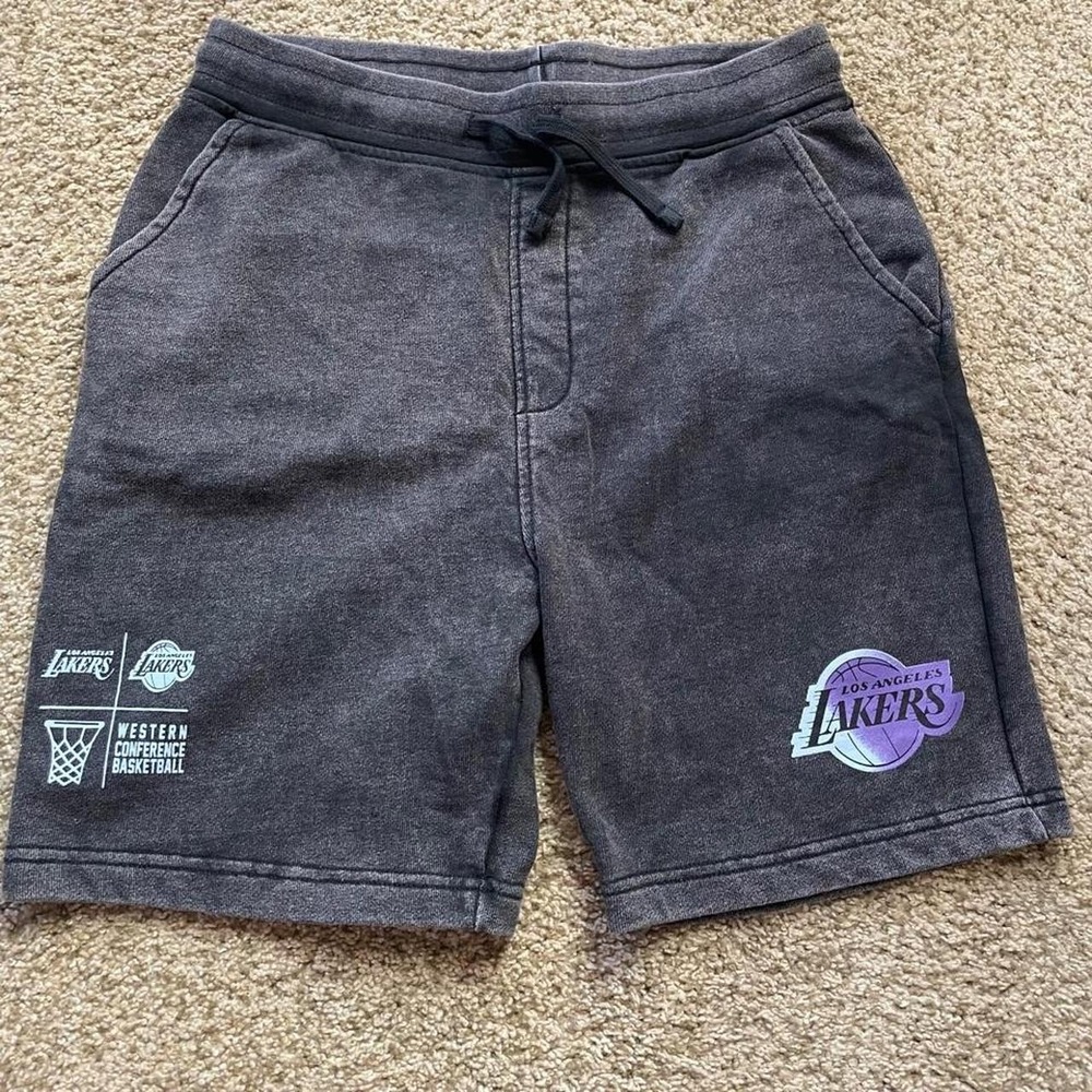 NBA Los Angeles Lakers x Josh Denzel shorts Lakers logo athleticwear streetwear